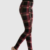 Legging Imprimé Carreaux | Yogaova