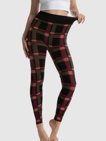 Legging Imprimé Carreaux | Yogaova