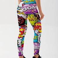 Legging Imprimé Cartoon Super Héro | Yogaova