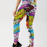 Legging Imprimé Cartoon Super Héro | Yogaova