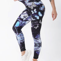 Legging Imprimé Papillon | Yogaova