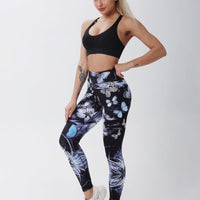 Legging Imprimé Papillon | Yogaova