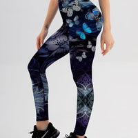 Legging Imprimé Papillon | Yogaova