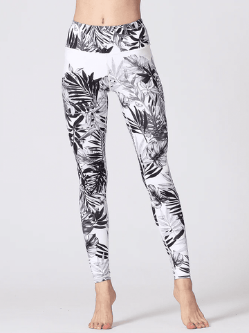 Legging Imprimé Tropical | Yogaova