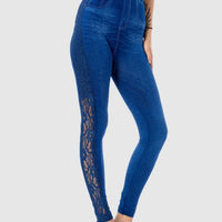 Legging Jean Taille Haute | Yogaova