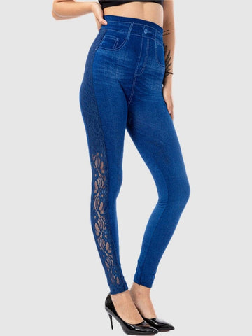 Legging Jean Taille Haute | Yogaova