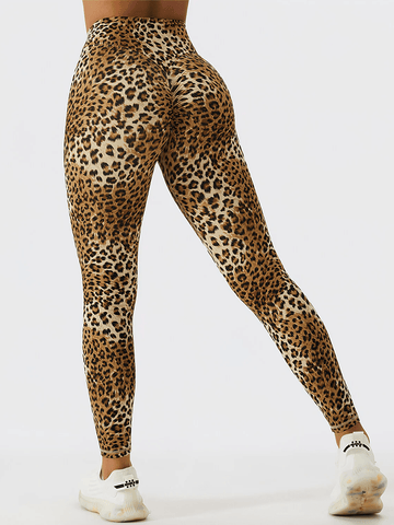 Legging Léopard Push Up | Yogaova