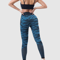 Legging Militaire Taille Haute Sans Couture | Yogaova