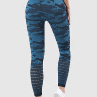 Legging Militaire Taille Haute Sans Couture | Yogaova