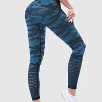 Legging Militaire Taille Haute Sans Couture | Yogaova