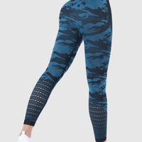 Legging Militaire Taille Haute Sans Couture | Yogaova