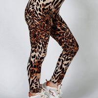 Legging Motif Léopard | Yogaova