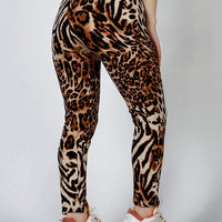 Legging Motif Léopard | Yogaova