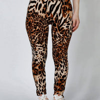 Legging Motif Léopard | Yogaova