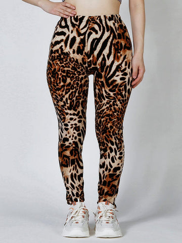 Legging Motif Léopard | Yogaova