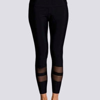 Legging Noir Taille Haute | Yogaova