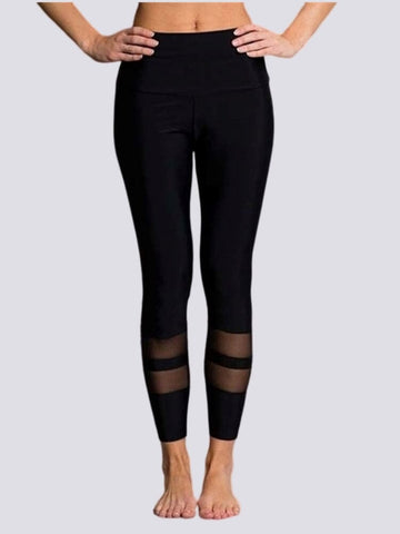 Legging Noir Taille Haute | Yogaova