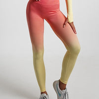 Legging Ombré Push Up Taille Haute | Yogaova
