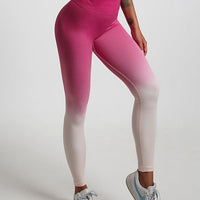 Legging Ombré Push Up Taille Haute | Yogaova