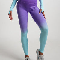 Legging Ombré Push Up Taille Haute | Yogaova