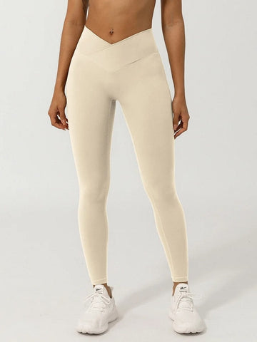Legging Push Up Extra Galbant Ceinture Croisée | Yogaova