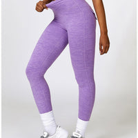 Legging Push Up Poches Chiné - Joséphine | Yogaova