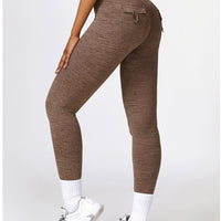 Legging Push Up Poches Chiné - Joséphine | Yogaova