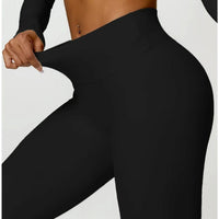 Legging Push Up Taille Haute Sans Couture - BodySculpt | Yogaova