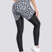 Legging Respirant Sport Sans Couture Push Up - Léopard | Yogaova