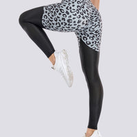 Legging Respirant Sport Sans Couture Push Up - Léopard | Yogaova