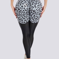 Legging Respirant Sport Sans Couture Push Up - Léopard | Yogaova