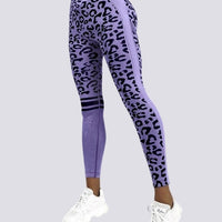 Legging Sans Couture Push Up Sport - Léopard | Yogaova