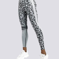 Legging Sans Couture Push Up Sport - Léopard | Yogaova