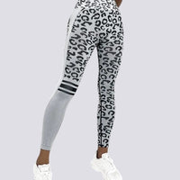 Legging Sans Couture Push Up Sport - Léopard | Yogaova