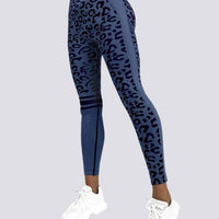 Legging Sans Couture Push Up Sport - Léopard | Yogaova