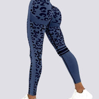 Legging Sans Couture Push Up Sport - Léopard | Yogaova