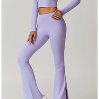 Legging Sculptant Évasé Prémium - Eva | Yogaova