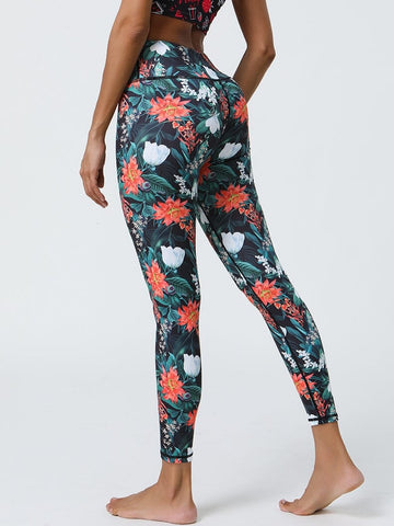 Legging Sculptant Tropical - Fusion | Yogaova