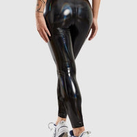 Legging Simili Cuir Aspect Pétrole - Nelya | Yogaova