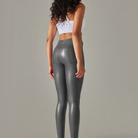 Legging Simili Cuir Intérieur Velours | Yogaova