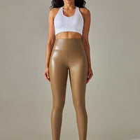 Legging Simili Cuir Sculptant | Yogaova
