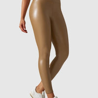Legging Simili Cuir Sculptant | Yogaova