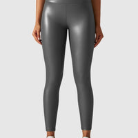Legging Simili Cuir Sculptant | Yogaova