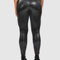 Legging Simili Cuir Serpent | Yogaova