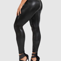 Legging Simili Cuir Serpent | Yogaova