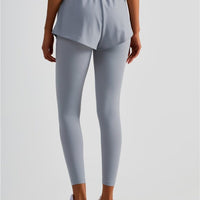 Legging Sport 2 en 1 avec Short, Poche | Yogaova