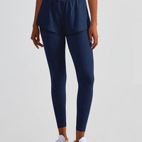 Legging Sport 2 en 1 avec Short, Poche | Yogaova