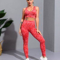 Legging Sport Camouflage Sans Couture | Yogaova