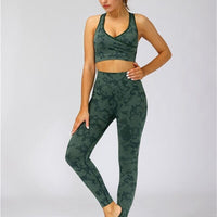 Legging Sport Camouflage Sans Couture | Yogaova