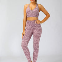 Legging Sport Camouflage Sans Couture | Yogaova